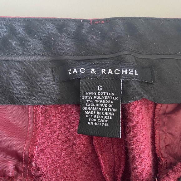 Purple/Red Trousers - Picture 2 of 3